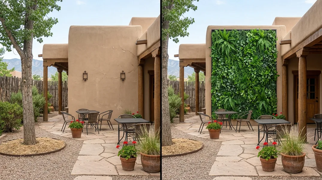 Result artificial grass installation in Santa Fe - Santa Fe Artificial Grass Installation