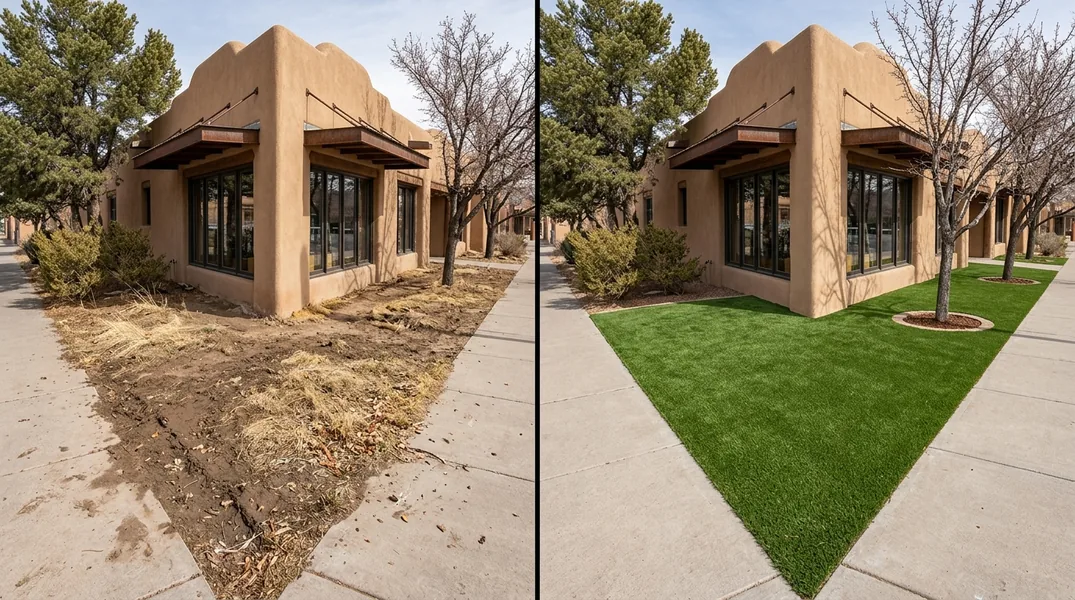 Does Artificial Grass Get Too Hot Under Santa Fe's High-Altitude Sun? Heat, UV and Real Fixes